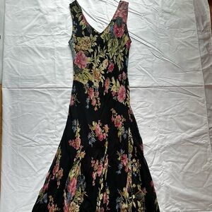 vintage fairycore floral dress
